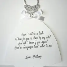 Изготовленный на заказ блеск будет ли вы быть моей подружкой невесты, подружки невесты с честью, задавая открытки с предложением руки и сердца свадебное платье приглашения свадебные подарки на вечеринку
