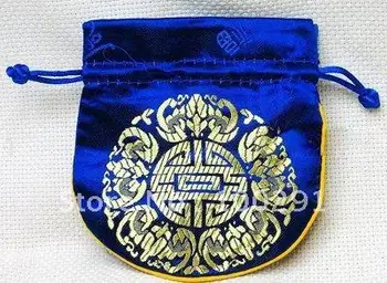 

free shipping!!! chinese traditional silk tapestry satin jewelery bags ,DNF69
