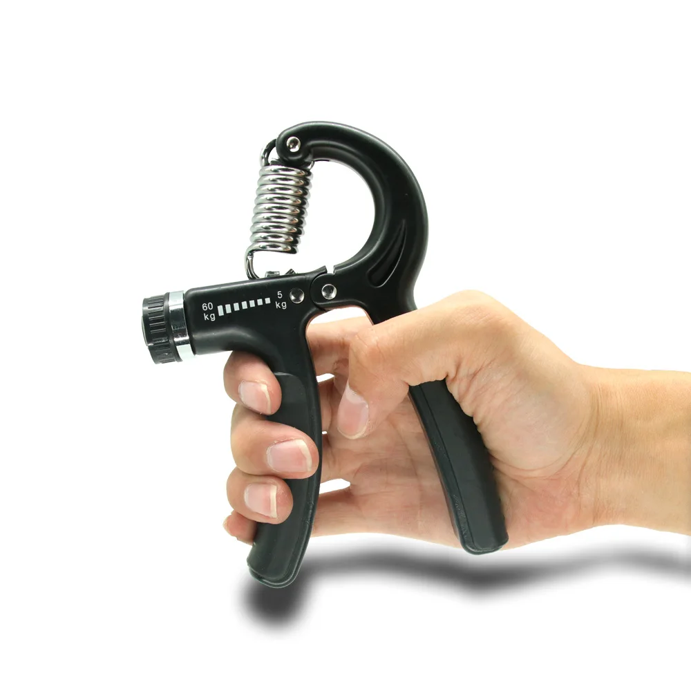 

5~60KG hand grip wokout strength trainer adjustable hand gripper strengthener,hand spring exerciser extensor trainer