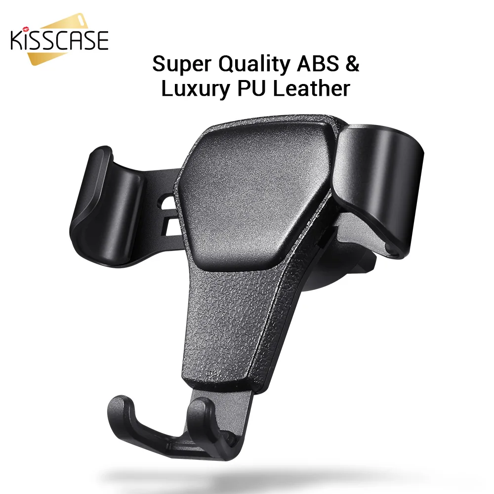 

KISSCASE Gravity Car Phone Holder For iPhone Xiaomi Stable Air Vent Mount Phone Holder Stand For Samsung S10 Plus For Huawei P8