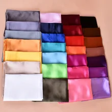 Women big Square scarf Pure color soft headband hijab scarf