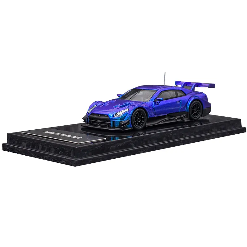 Оригинальная фабрика 1:64 Niss фотомагнитола R35 GT3 GT500 игрушечные автомобили из