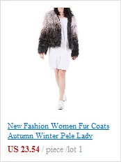 Высокое качество роскошное пальто с искусственным мехом для Для женщин; Сезон Зима; теплые; модные тонкие длинные лацкан норка мех Для женщин пальто куртка F2