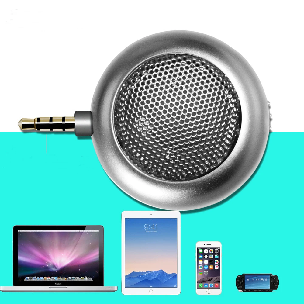 2018 Новый портативный мини HIFI 3D объемный беспроводной динамик мм 3 5 Джек для
