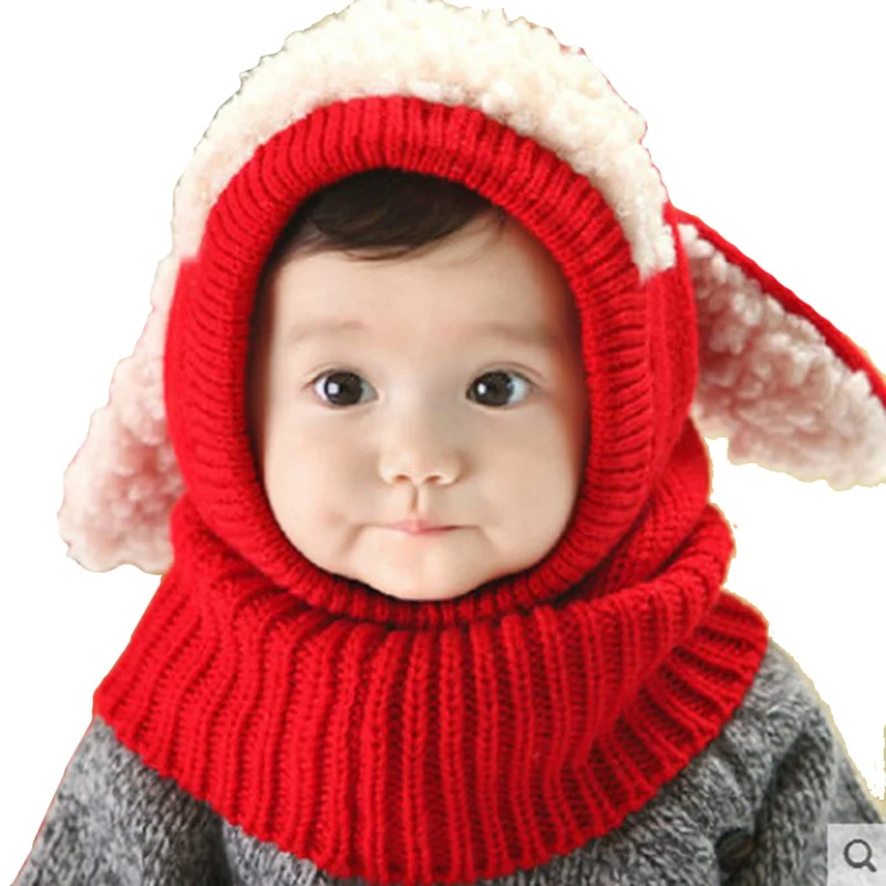 Buy Baby Autumn Winter Knitted Woolen Hat Girl Boy