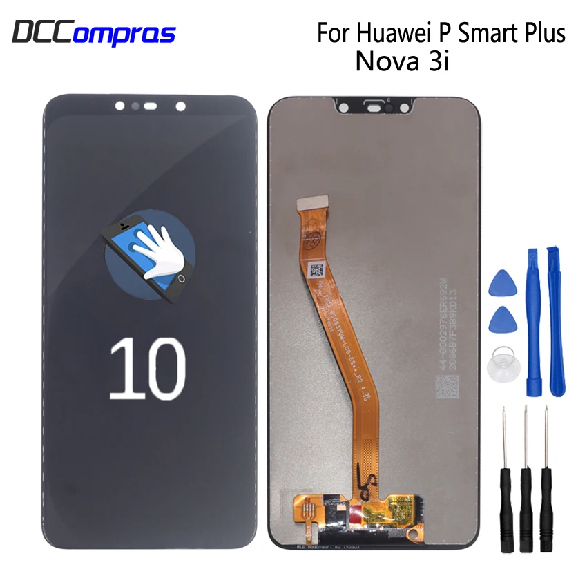 

Original For Huawei P Smart Plus LCD Display Touch Screen Digitizer Phone Parts For Nova 3i INE-LX1 INE-L21 Screen LCD Display