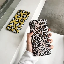 

Fashion Tiger Leopard Print Phone Case For iPhone 6 6S 7 8plus X Xr Mobile Phone shell For iPhone Xs Max Coque Phone Back Cover