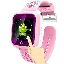 Smart Watch Baby Kid Waterproof IP 65 Touch Screen Watch SOS Calling Location for Children Anti-Lost Smartwatch with SIM Slot
