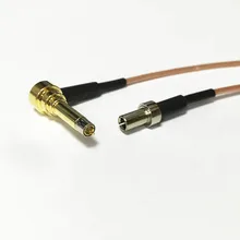 MS156 правый угол разъем Переключатель TS9 Мужской Разъем RG178 15 см " адаптер