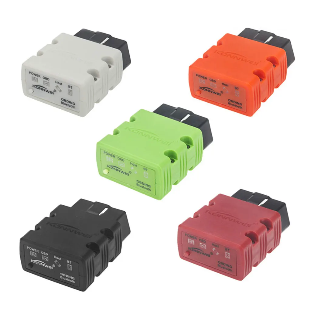 Автомобильный диагностический инструмент Bluetooth 3 0 белый адаптер сканер OBD OBD2 OBDII