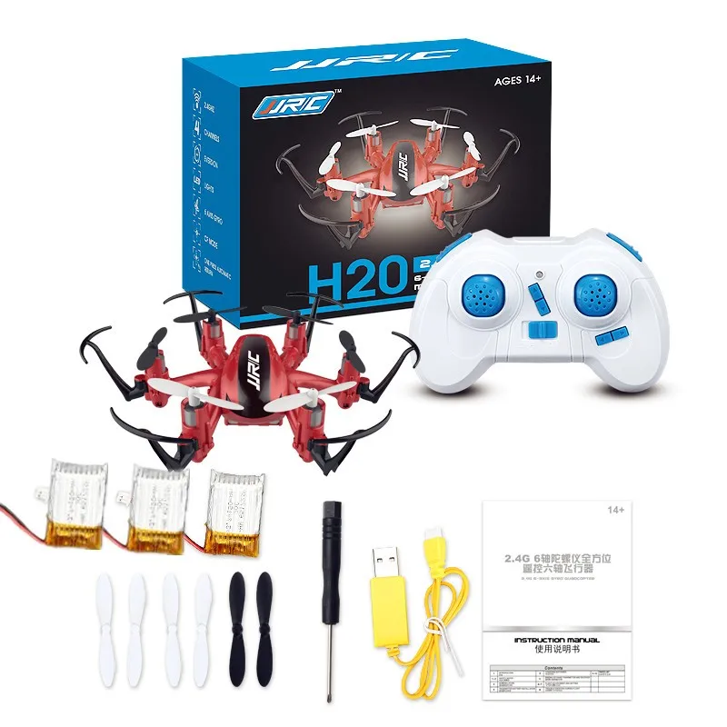 Mini Drone 6 Axis Rc Dron jjrc h20 headless mode rc Quadcopters Professional Pocket Drone Remote Control Toys Nano Copters