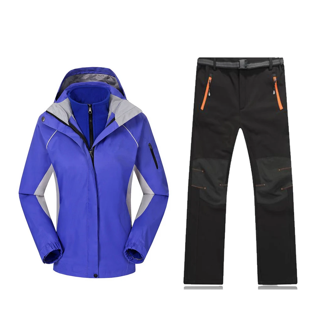 Зимний и весенний женский спортивный костюм stormwear, ветронепроницаемый, водонепроницаемый, Термальный, для альпинизма, катания на лыжах, путешествий и циклин