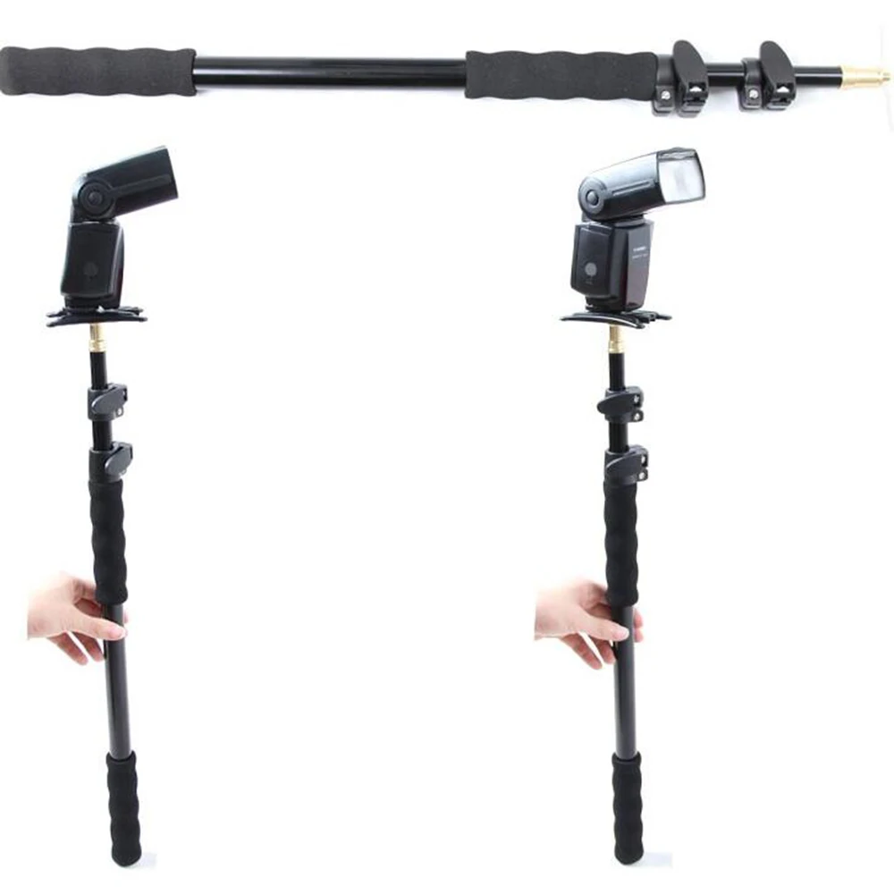 DIGITALFOTO удлинительная опорная штанга для фотовспышки Speedlite 63-158 см палка для фотостудии микрофон стрела Полюс ручной захват