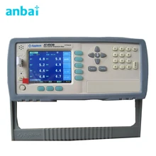 8 каналов Многоканальный регистратор данных температуры, высокоточный цифровой термометр для источника питания с ЖК-дисплеем AT4508