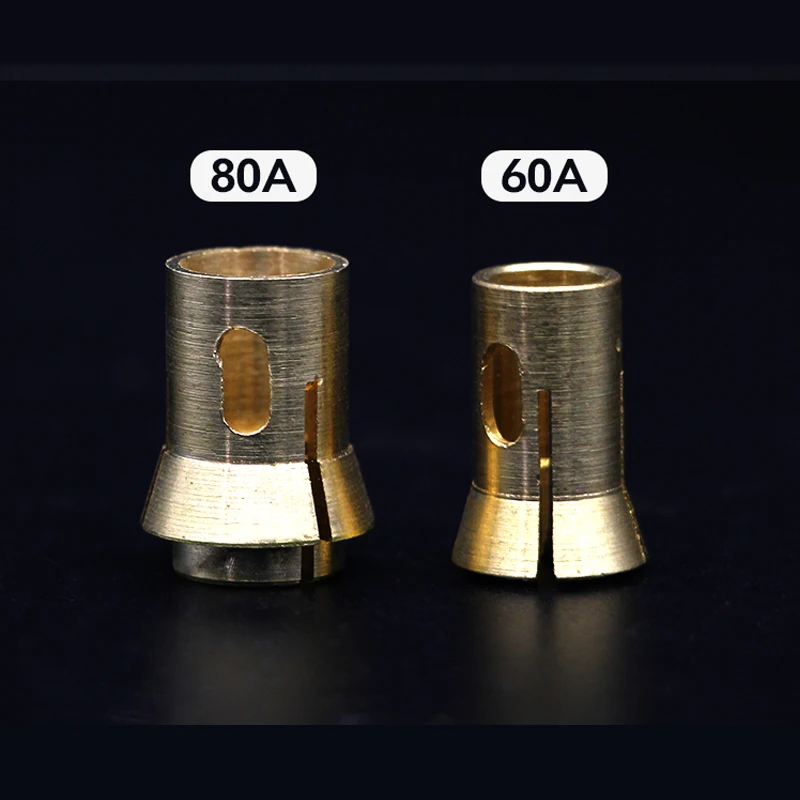 

60A/80A Electrode Holder Three-claw Electrode Copper Chuck LGK-63 Plasma Torch Accessories