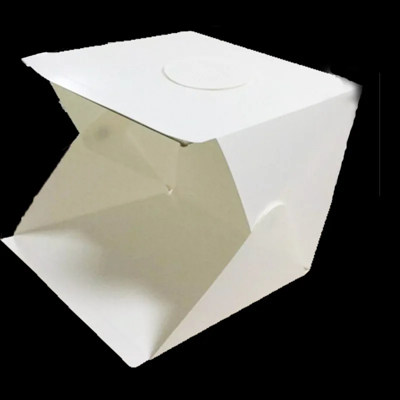 40cm Portable Mini LED Photo Studio Box Photography Backdrop built-in high Light Photo Box foldable softbox with backgound new