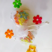 13x18 см 500 шт/партия рождественские сумки из органзы белый мешок с завязками сумка для пищевых продуктов/ювелирных изделий/конфет/свадебный подарочный мешок маленький мешочек для упаковки