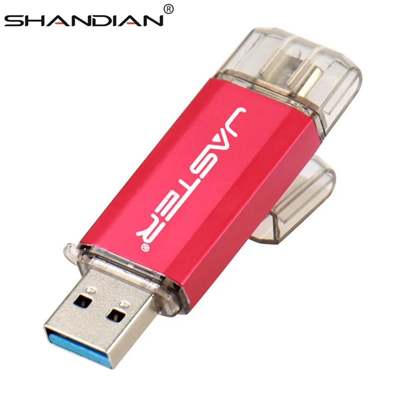 

SHANDIAN USB 3.0 Type C OTG USB Flash Drive Pendrive for Type-C Mobile/PC 4GB 8GB 16GB 32GB 64GB High Speed Micro USB Stick