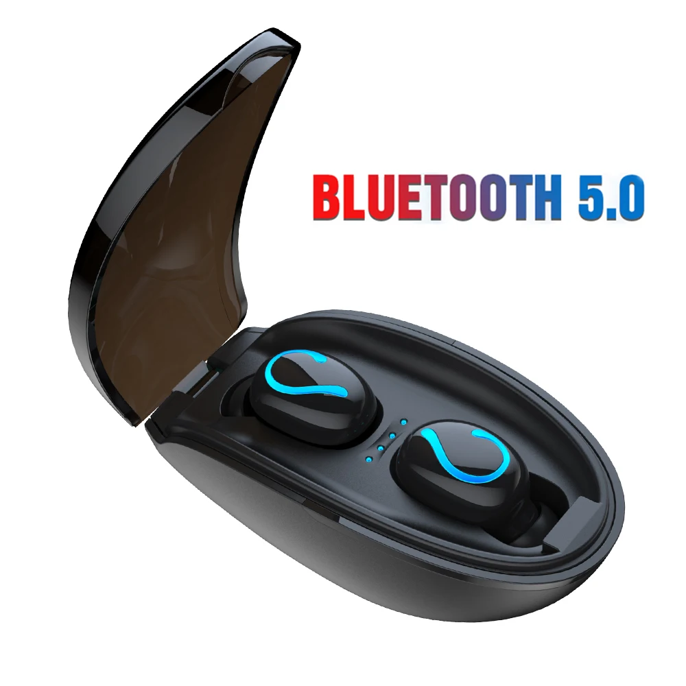 Q33 Bluetooth 5,0 беспроводная гарнитура TWS Беспроводная стерео HD спортивная Беспроводная bluetooth-гарнитура зарядная коробка смартфон
