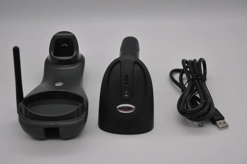 Scanner de Código de Barras de Longa Distância sem Fio Scanner de Código de Barras Leitor com Estação de Carregamento Cmos Handheld Ip52 433 Mhz 2d 3 Cheap Scanners