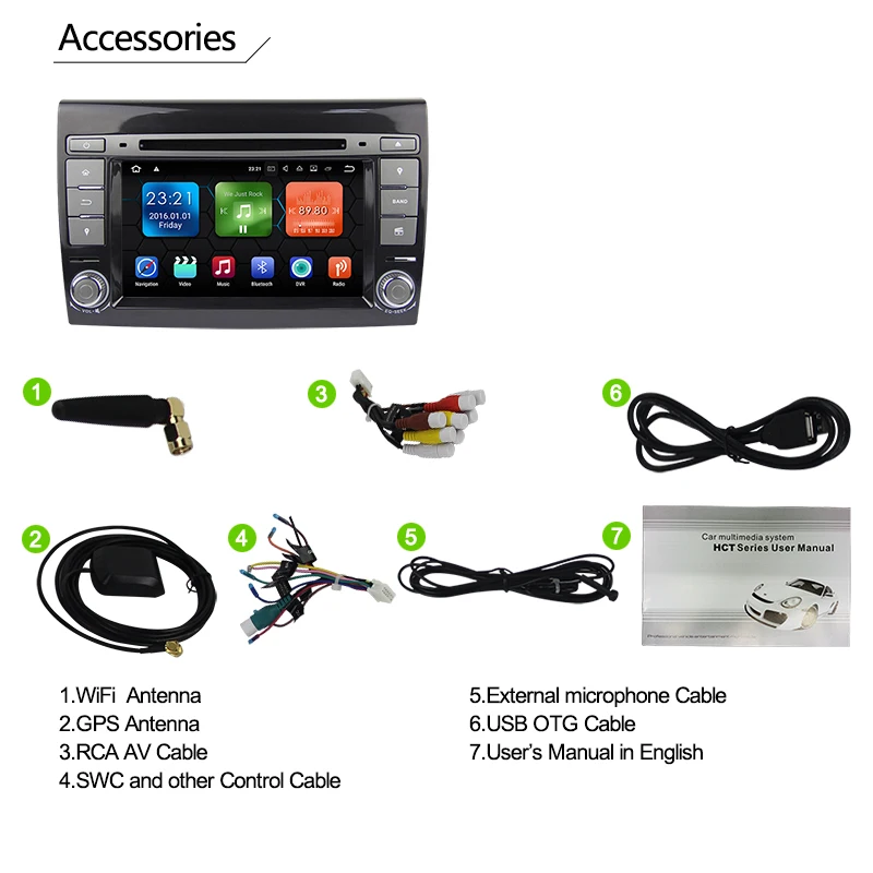 Sale Android 7.12 Octa Core for Fiat Bravo 2007-2012 Car DVD Player Radio with GPS Bluetooth 4G 1024*600 2GB RAM 16GB ROM 13 Sale Android 7.12 Octa Core for Fiat Bravo 2007-2012 Car DVD Player Radio with GPS Bluetooth 4G 1024*600 2GB RAM 16GB ROM 13