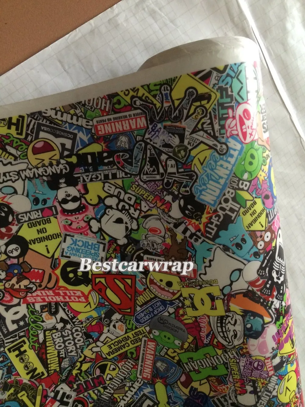 Basikal Lajak Stickerbomb