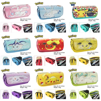 

1Pcs Pikachu Pencil Pen Case Cosmetic Make Up Bag Storage Pouch Bag