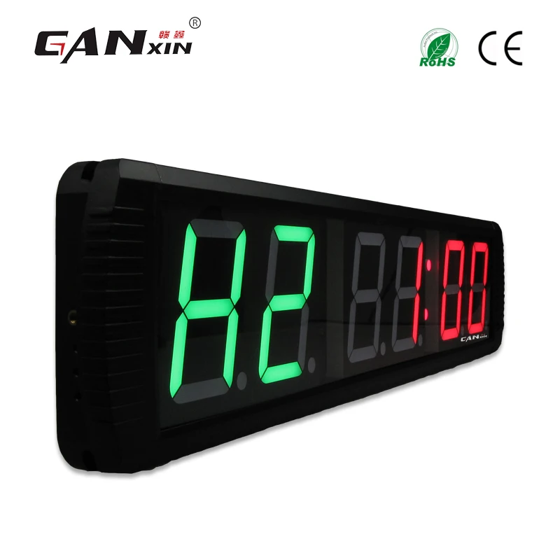 [Ganxin]4" Customized Led Gym clock gym timerin Wall Clocks from Home