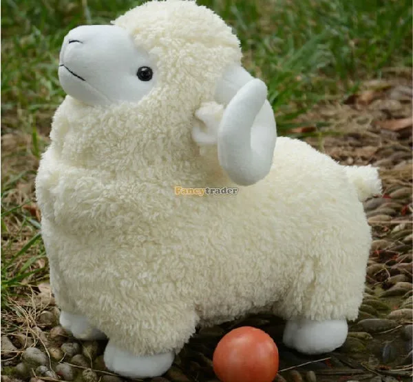 Fancytrader 35'' 90cm Lovely Giant Stuffed Soft Plush Sheep Goat, 2 Colors, Free Shipping FT50529 (14)