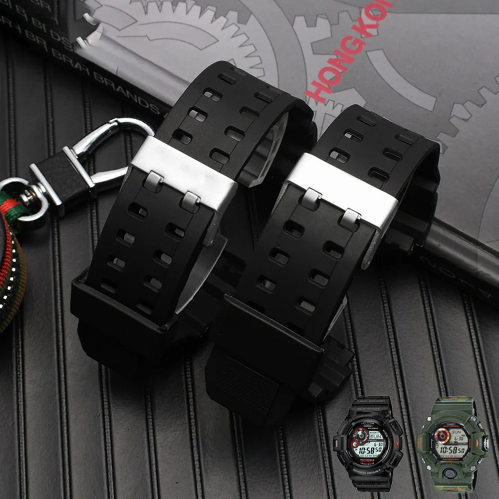 20 мм спортивный силиконовый резиновый ремешок для часов Casio G SHOCK GW 9400