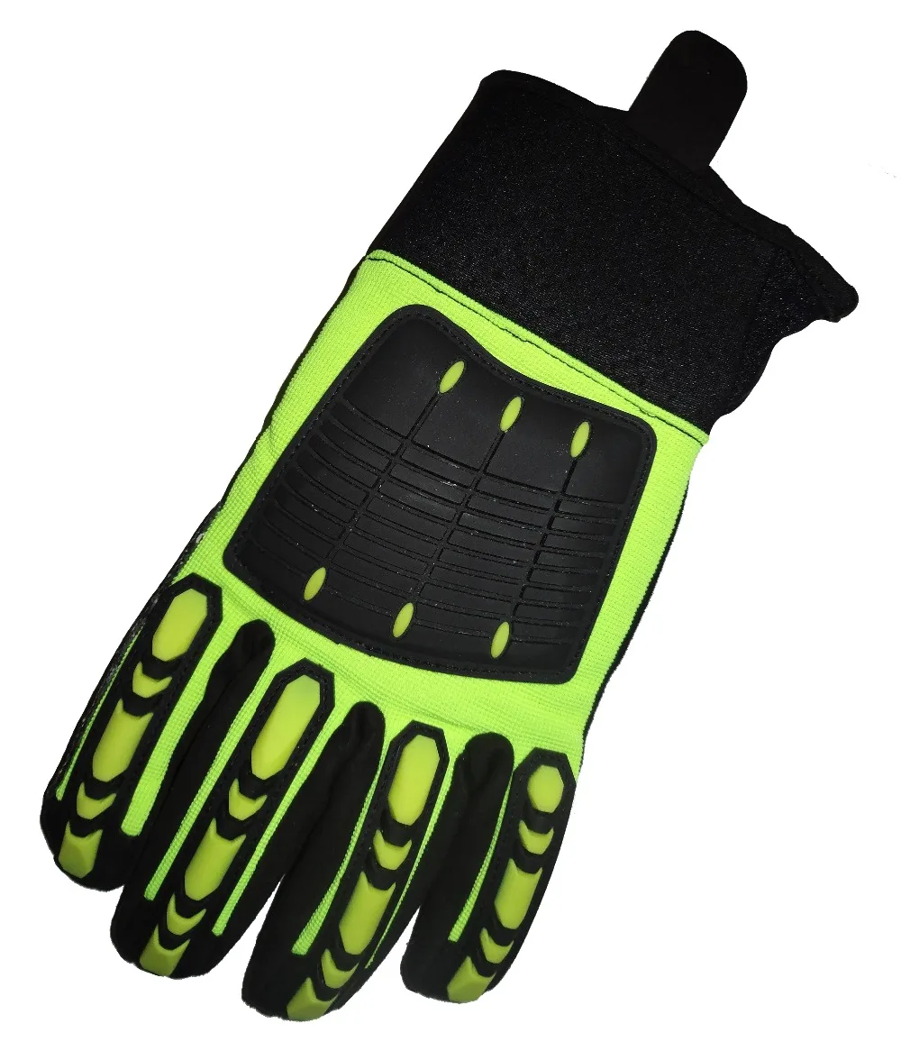 Анти-вибрационные защитные перчатки, устойчивые к порезам, амортизирующие перчатки, анти-ударопрочные механические рабочие перчатки
