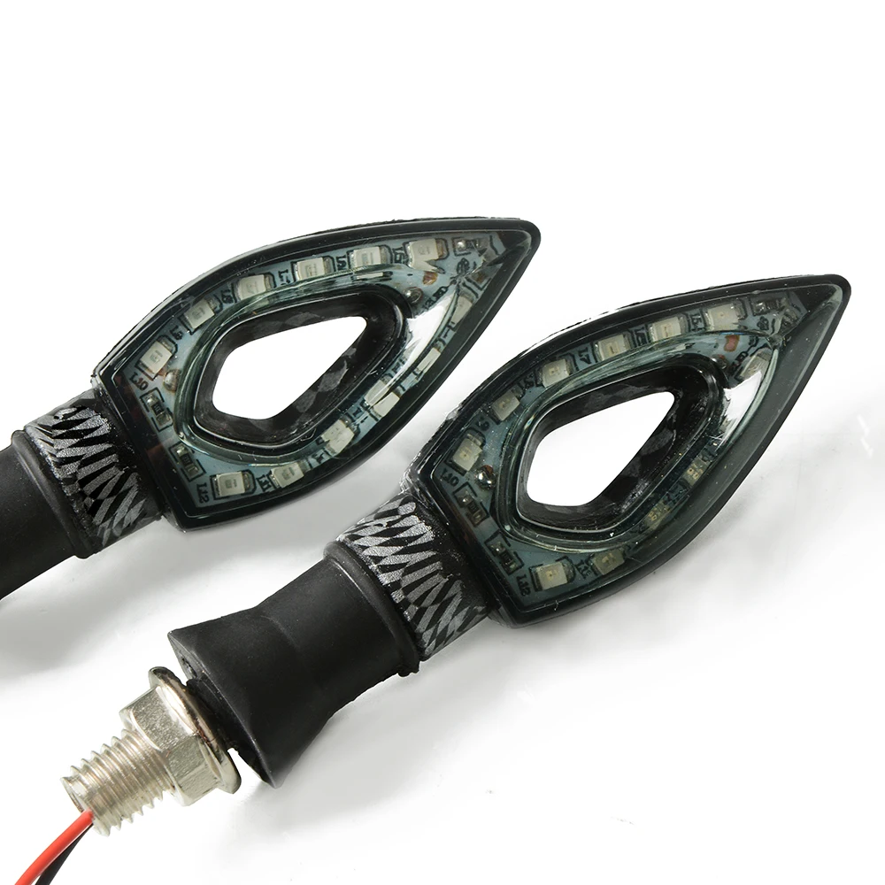 For Suzuki GSXR 400/600/750/1000/1300 K1 - K9 BANDIT HUYABUSA Motorcycle 12 LED Turn Signals Light LED Tail Lights Turn Signal For Suzuki GSXR 400/600/750/1000/1300 K1 - K9 BANDIT HUYABUSA Motorcycle 12 LED Turn Signals Light LED Tail Lights Turn Signal