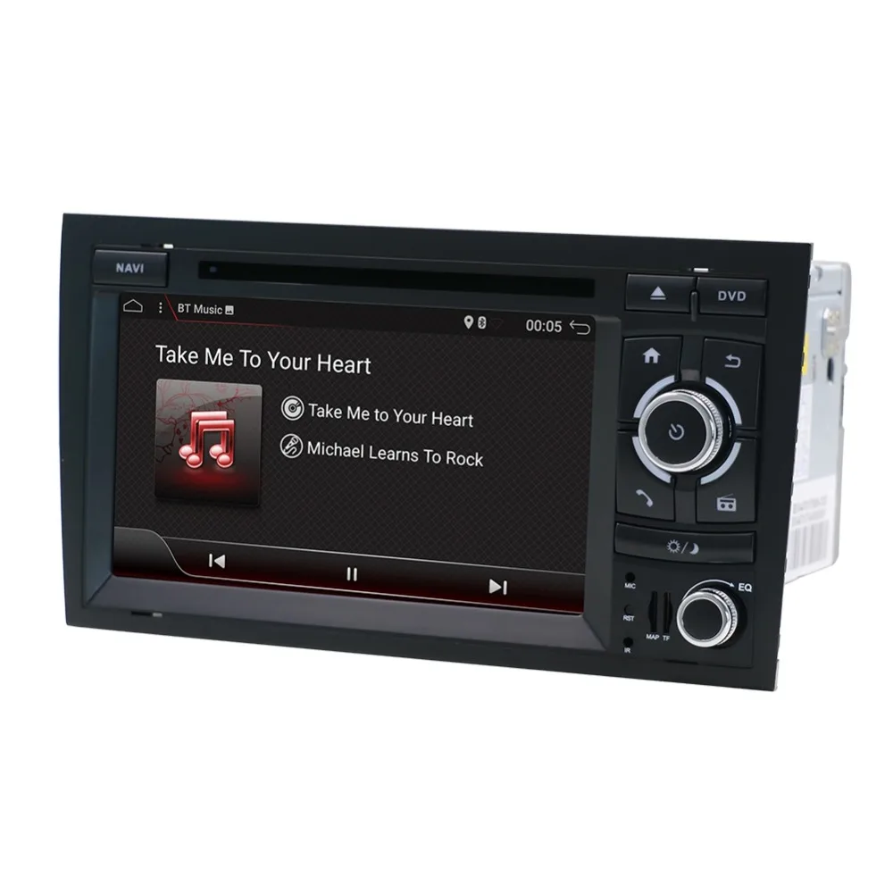 Top OCTA 8 CORE 2 DIN Android 9.0 Car DVD PLAYER For AUDI A4 GPS stereo multimedia navigation RADIO RECEIVER tape recorder WIFI BT 1 Top OCTA 8 CORE 2 DIN Android 9.0 Car DVD PLAYER For AUDI A4 GPS stereo multimedia navigation RADIO RECEIVER tape recorder WIFI BT 1