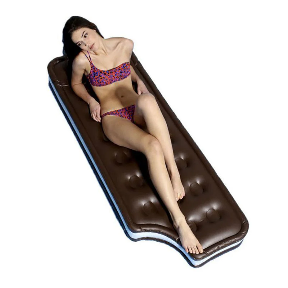 

180CM Inflatable Air Mattress Adult Swimming Pool Floating Bed Summer Beach Water Sport Float Mattress Luftmatratze