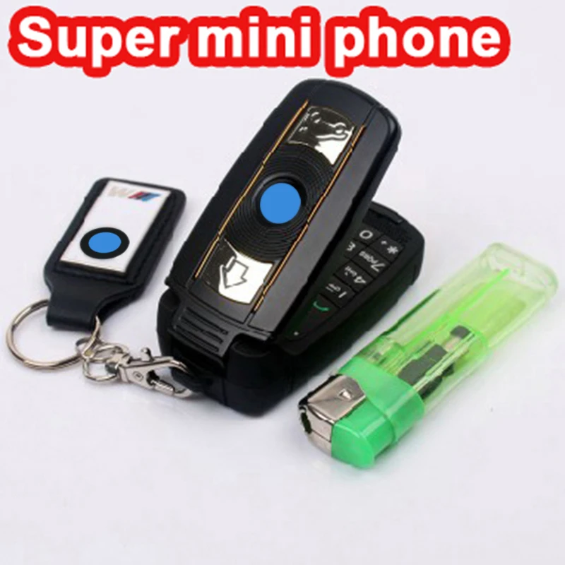 

Unlock GSM Greek Arabic Italian Small Quad-bands Super Car Special Mini Clamshell Push-button Mobile Phone Car Key Cellphone X6