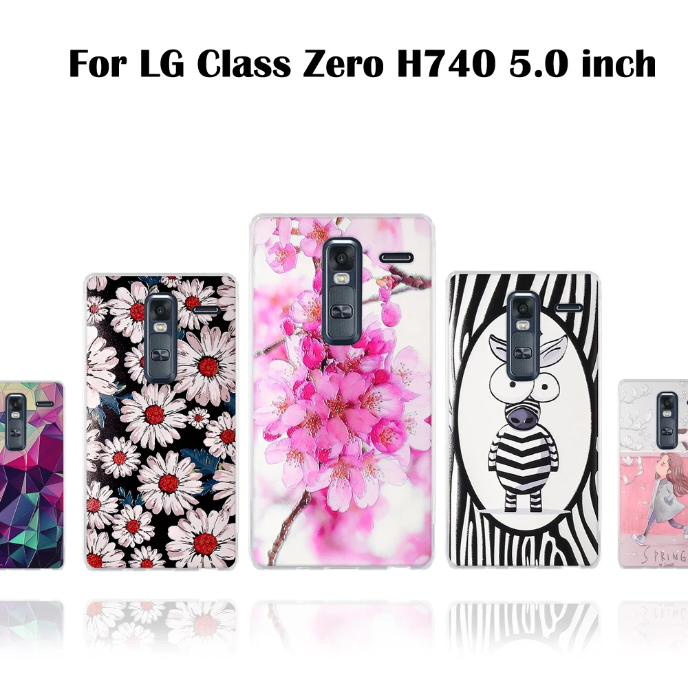 

For Fundas LG Zero Case For LG Class H650 LTE H650E Cover Soft TPU Shell For LG Zero Class Phone Case Back Cover H650e Cases Bag