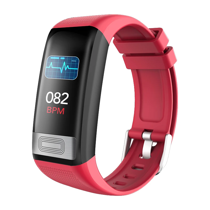 

C20S Fitness tracker smart band ECG Heart Rate Blood Pressure Monitor sport wristband Waterproof smart bracelet IOS Android