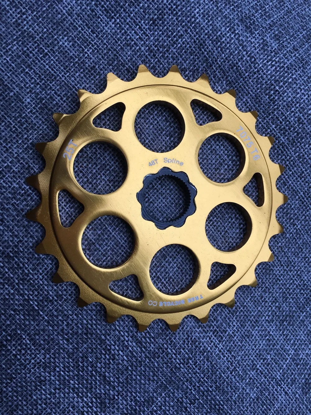 

tree bmx 25T sprocket 19mm 48 spline 7075-T6 heat treated chainwheel bmx sprockets made in Taiwan