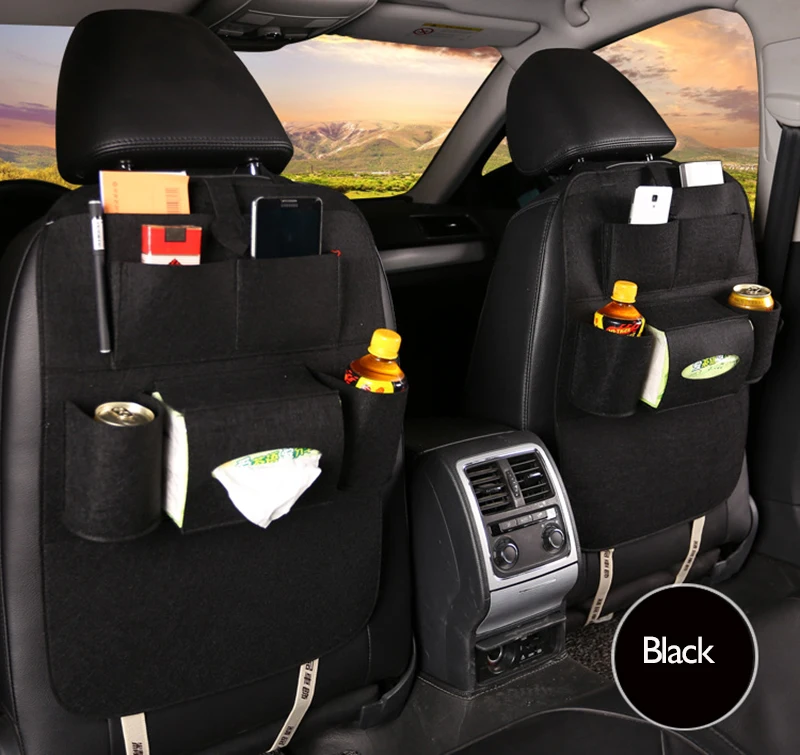 

Car Seat Back Storage Bag Organizer Travel Box Pocket Stowing Tidying Protector Kids Auto Accessoires