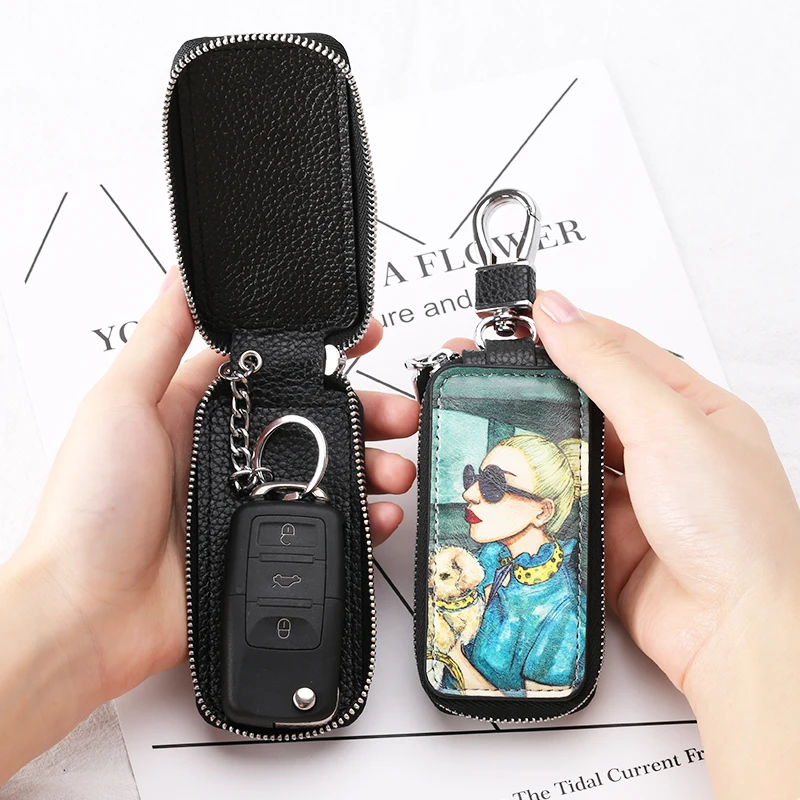 

Llavero Real Limited Llaveros Mujer 2018 Sale Car Key Holder Bag Mini Bag, Korean Cute Multi-purpose Household Universal Pocket