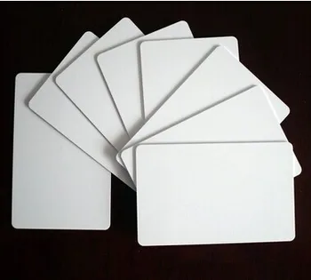 

1000pcs/lot RFID card 13.56MHz card for phone PVC smart blank card for entry access system printable