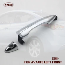 1PCS LEFT FRONT EXTERIOR DOOR HANDLE FOR HYUNDAI ELANTRA 06-10 / AVANTE 11-