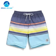 Gailang Брендовые мужские пляжные шорты в повседневном стиле мужские трусы Боксеры плавки Купальники с эластичной талией быстросохнущие шорты для серфинга Бермуды