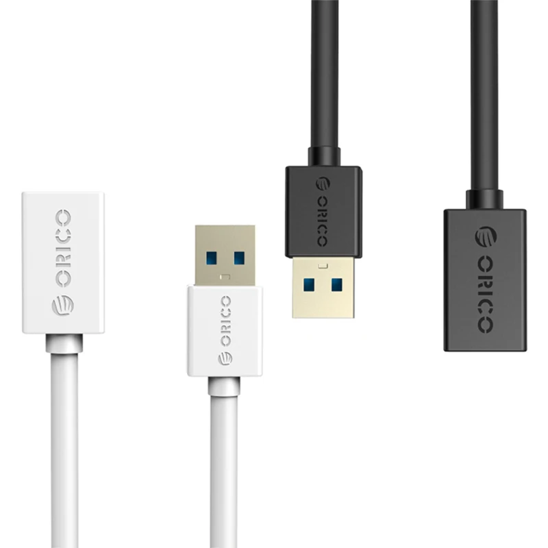 Удлинительный кабель ORICO для передачи данных белый USB 3 0 с разъемом Папа мама|usb