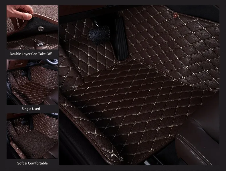 Car mats floor carpet SU-CFM 24BA  (11)