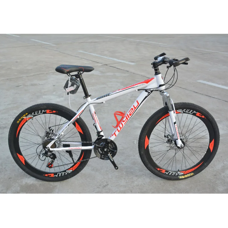 Flash Deal Mountain bike 24-inch/26-inch steel shock absorption Aluminum alloy mountain bikes Variable speed 14