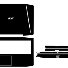 Специальные кожаные виниловые наклейки из углеродного волокна для acer Aspire VX 15 VX5-591G VX5 591 15,6 дюйма