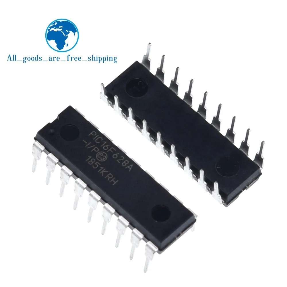 Завеса 5 шт. PIC16F628A I/P PIC16F628 DIP на основе флэш памяти 8 бит CMOS микроконтроллеры с