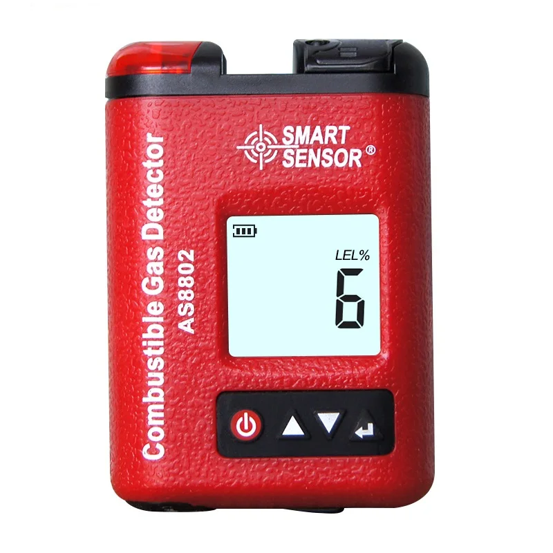 Combustible gas meter portable gasoline gas leak alarm defector port