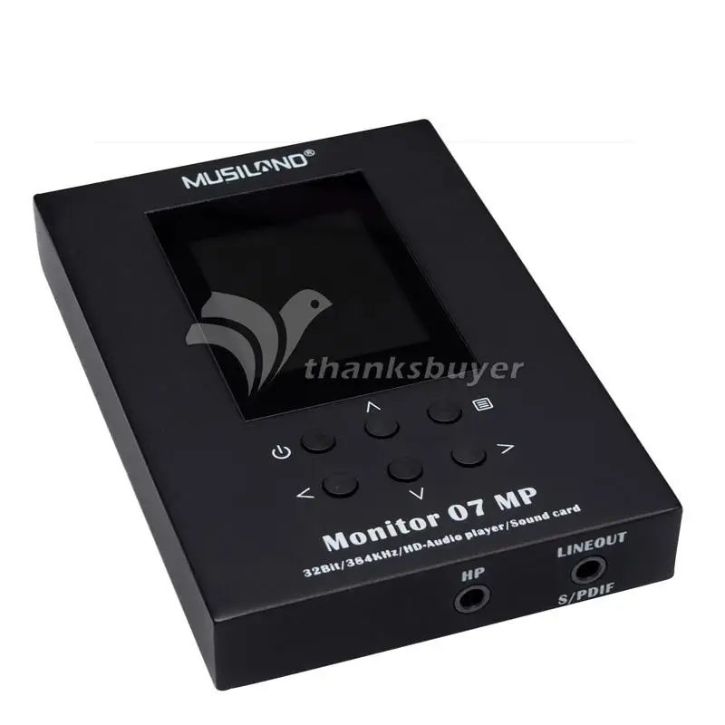 

MUSILAND 07MP 32bit/384KHz Sound Card HD-Audio Player PDA Mobile Android iOS Linux Mac Windows PCM DSD USB DAC Amplifier